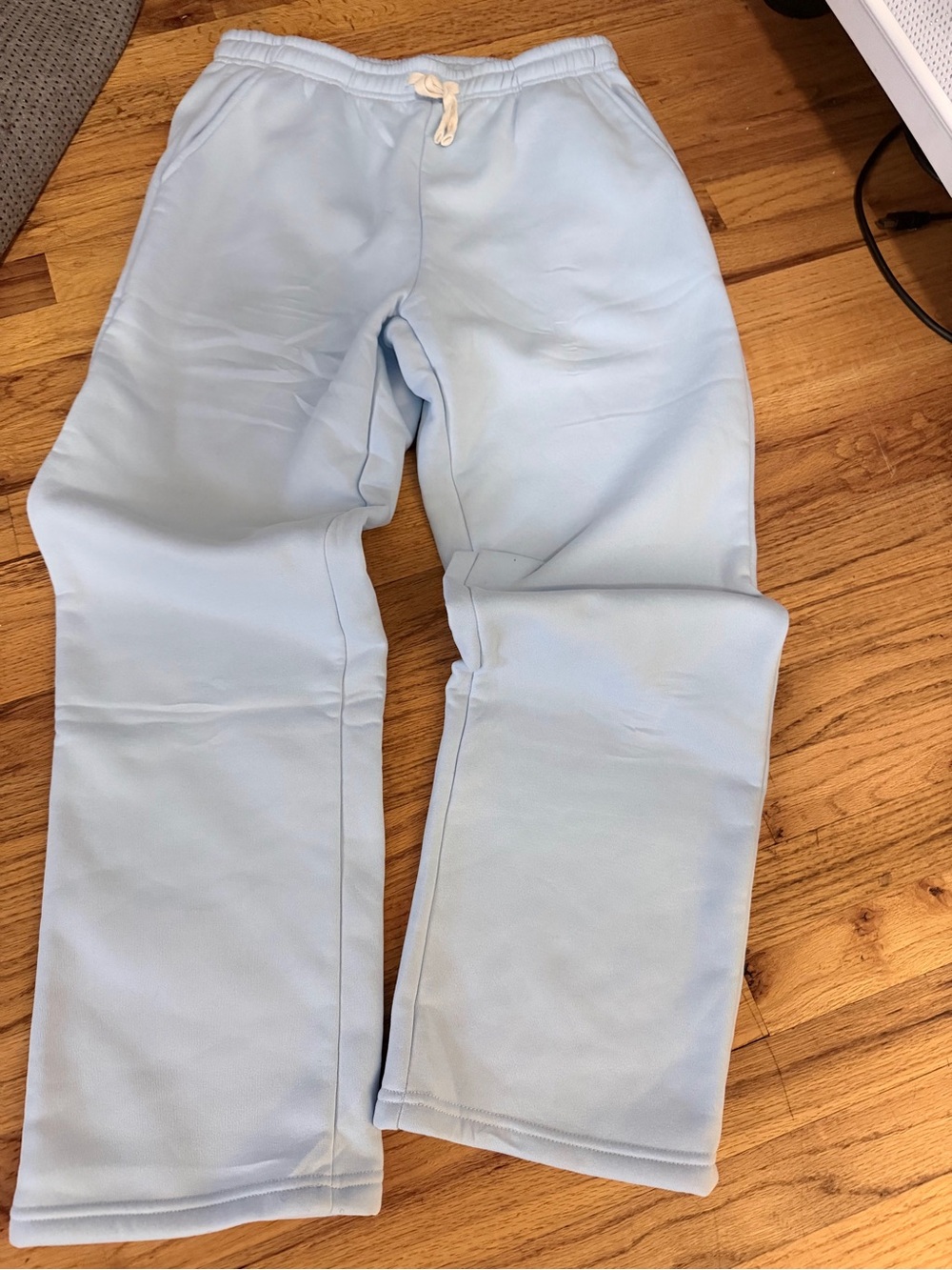 No Boundaries Light Blue Men’s Sweatpants with Drawstring